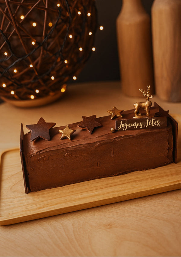 Bûche  Ganache royale