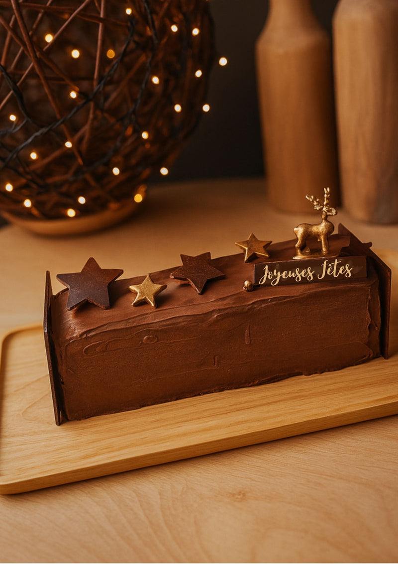 Bûche  Ganache royale